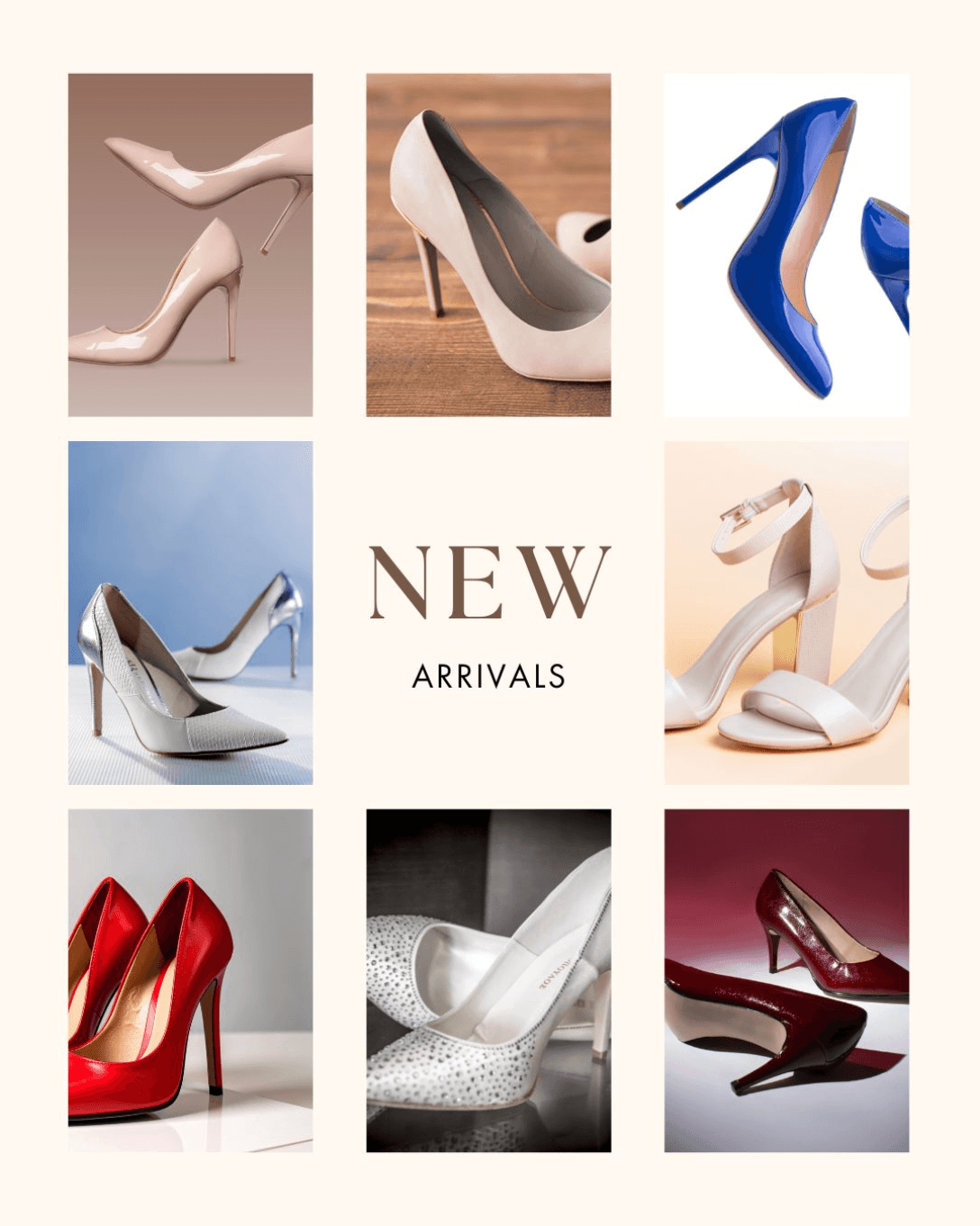 New Arrivals — Retail social post example