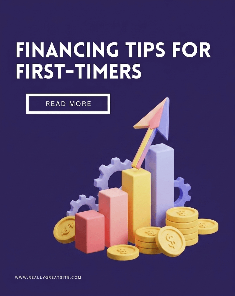 Financing Tips — Financial Services social post example