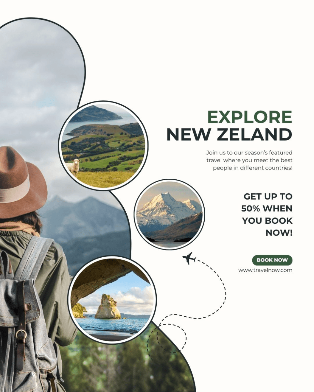 Destination Spotlight — Travel social post example